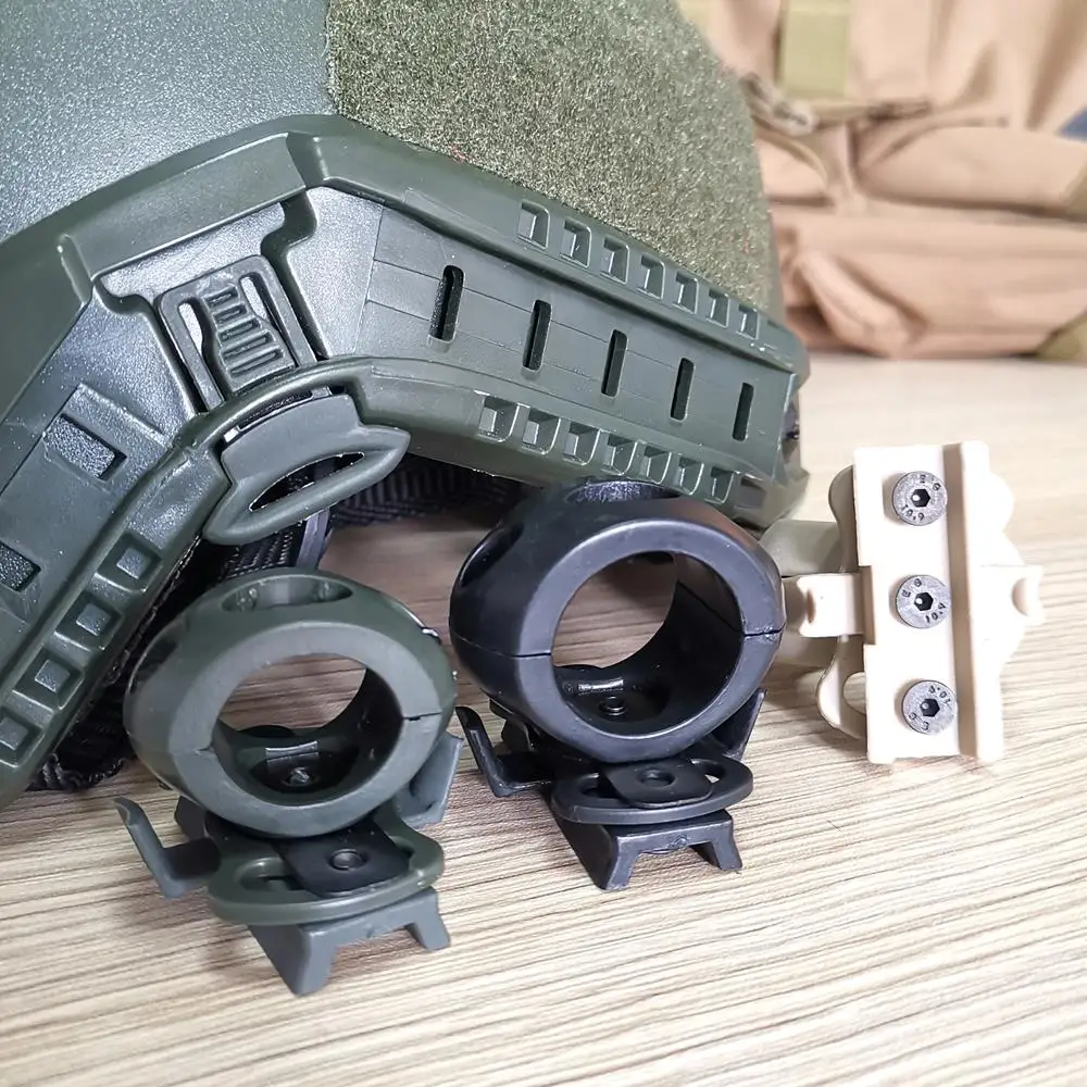 AloneFire M360 держатель тактического фонаря зажим для шлема рельсы одиночный зажим для установки в стойку для адаптера переменного тока для терефона маркой светодиодный зажим для фонаря