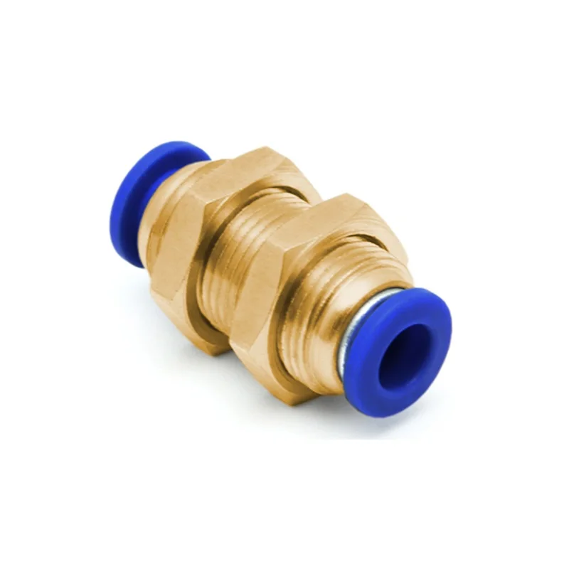 PM -4 6 8 10 12 мм (5/32 &quot1/4&quot 5/16 &quot3/8&quot 1/2 &quot) Пневматическая перегородка прямой