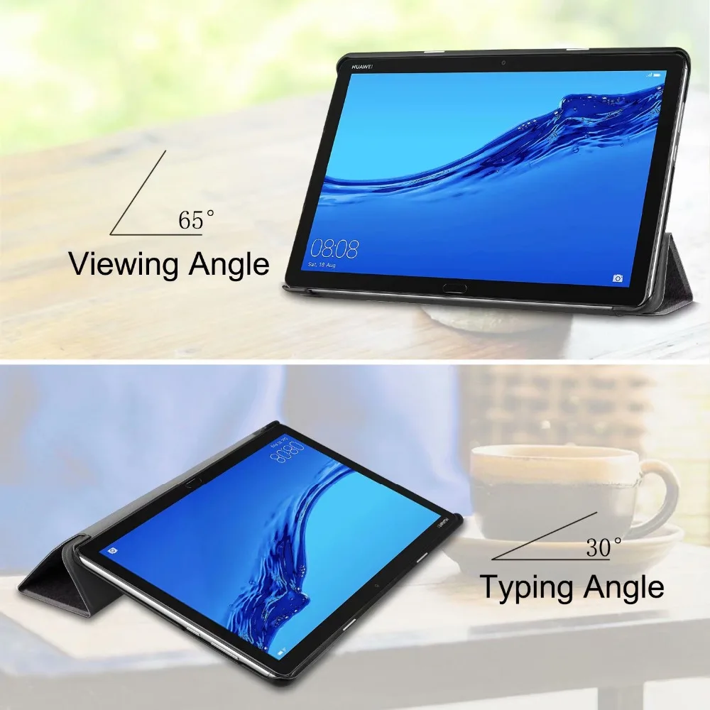 Тонкий чехол для планшета Huawei MediaPad M5 Lite 10 BAH2 L09/W19 DL AL09 планшет 1 дюймов Магнитный 3