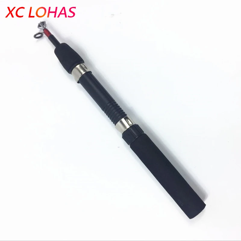 Мини Телескопический зима Ice Рыбалка стержень Высокая прочность стекловолокна