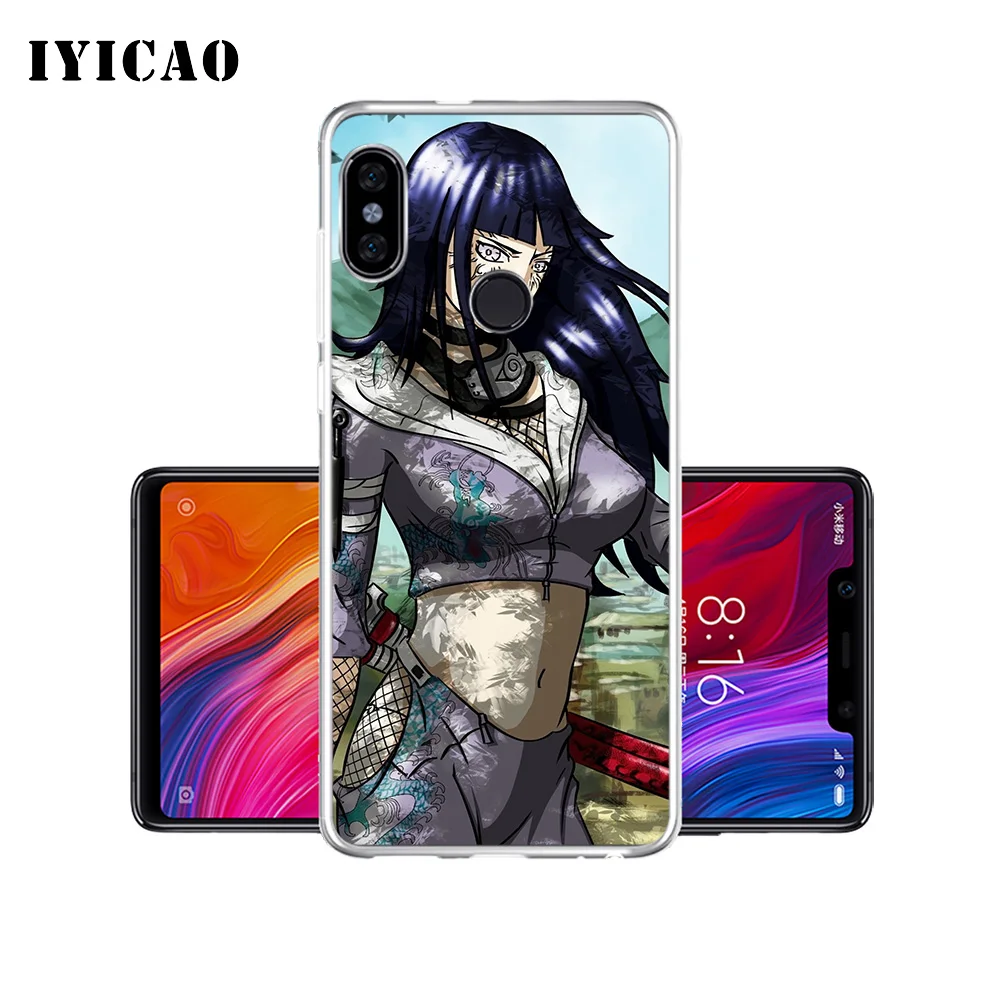 IYICAO Наруто для женщин Хината Сакура Мягкий силиконовый чехол телефона Xiaomi Mi 9 8 SE 6