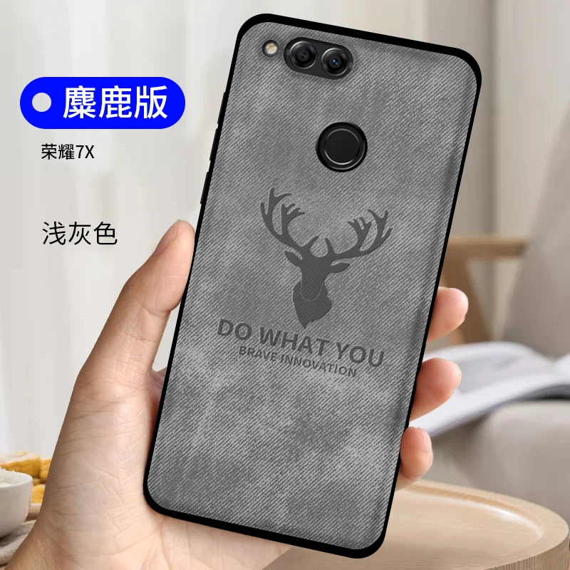 Чехол для Huawei Honor 7X силиконовый мягкий чехол из ТПУ с изображением оленя героя