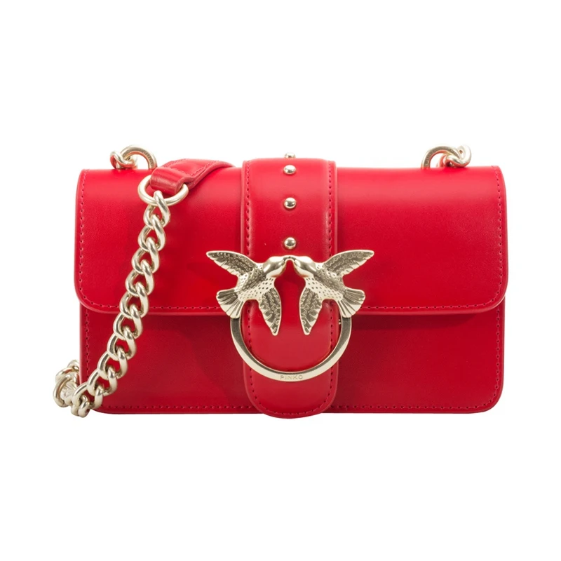 Pinko Women Mini Love просто 2 Tracolla Vitello Seta плечевой мешок 1p21dt Y5EU | Багаж и сумки