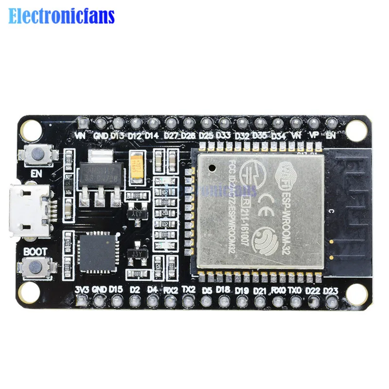 1 шт. ESP32 модуль макетной платы WiFi + Bluetooth ультра-низкое энергопотребление