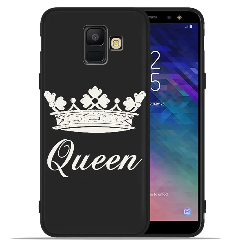 H1671 Король queen Корона "сделай сам" класса люкс для samsung Galaxy A9 A8 A7 A6 A5 A3 J3 J4 J5 J6 J8 плюс чехол для телефона чехол Чехол-футляр - Цвет: H1671