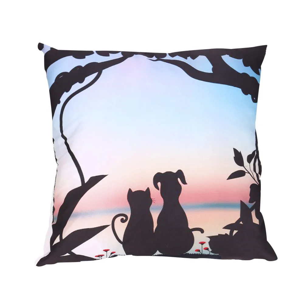 8 стилей наволочки декоративные на День святого Валентина полиэстер принт