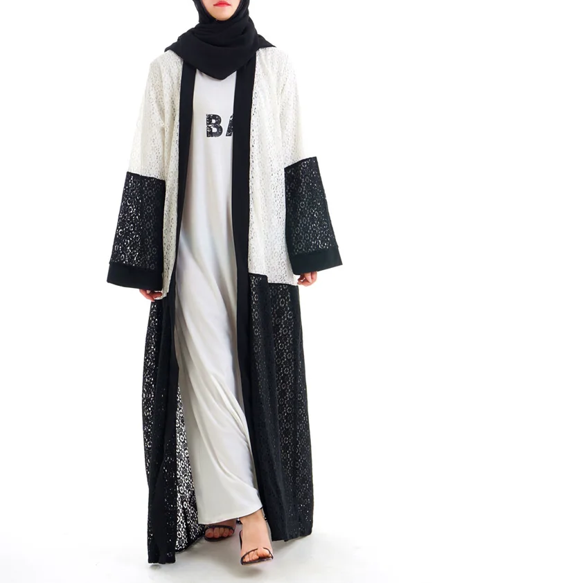 В стиле пэчворк мусульманское платье Одежда для дома Абаи Исламской Для женщин