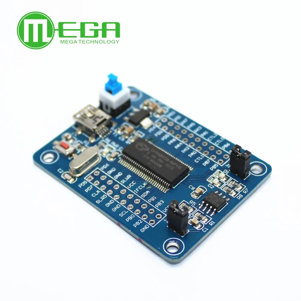 

5 шт./лот EZ-USB FX2LP CY7C68013A USB макетная основная плата логический анализатор