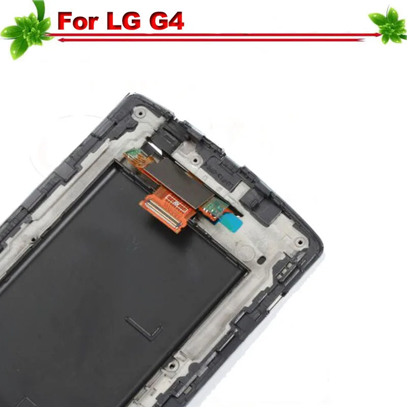 Для LG G4 ЖК-дисплей Дисплей с рамкой Сенсорный экран дигитайзер для сборки