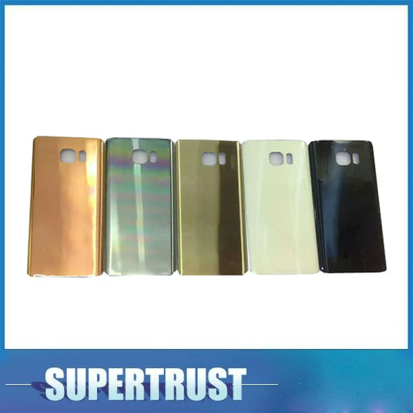 For Samsung Galaxy Note5 Note 5 N920 N920F Battery Cover Housing Cases Back Door Rear Blue White Gold Sliver Color | Мобильные