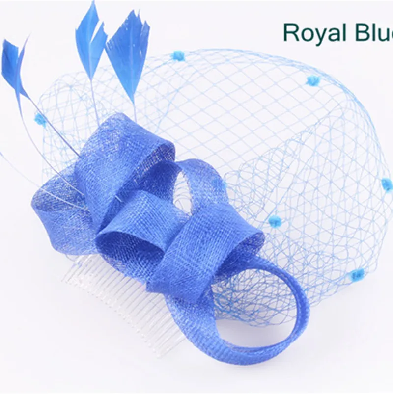 Гламурный материал sinamay Свадебная вуалетка головной убор красный фотостудия