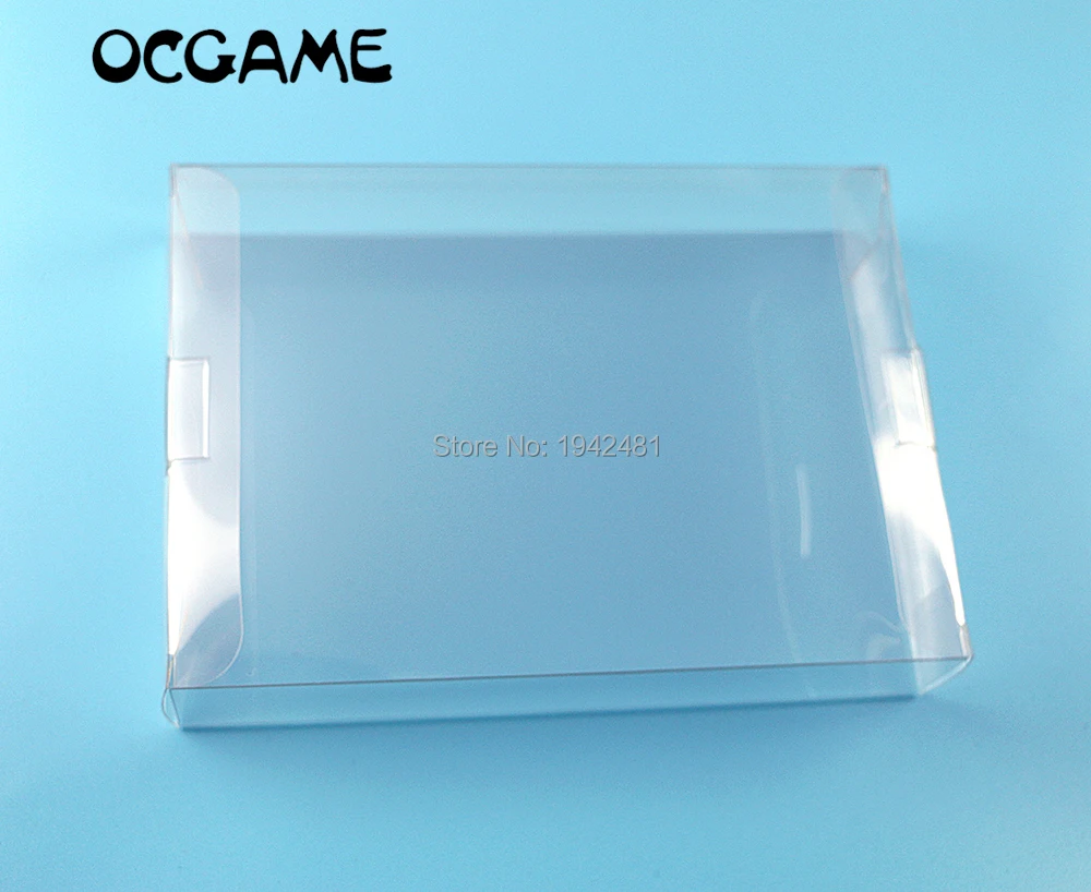 Caja de juego transparente para Nintendo, Protector DE PLÁSTICO para mascotas, para SNES N64, 5 unidades