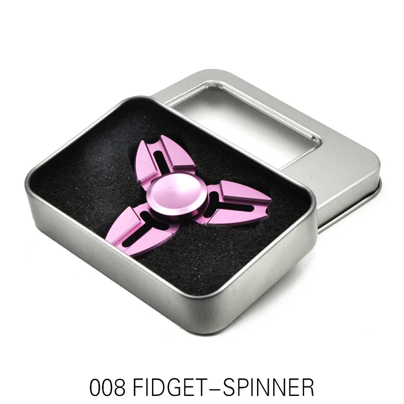 Непоседа блесны ручной Spinner алюминия EDC Tri spiners Top Игрушки для детей взрослых