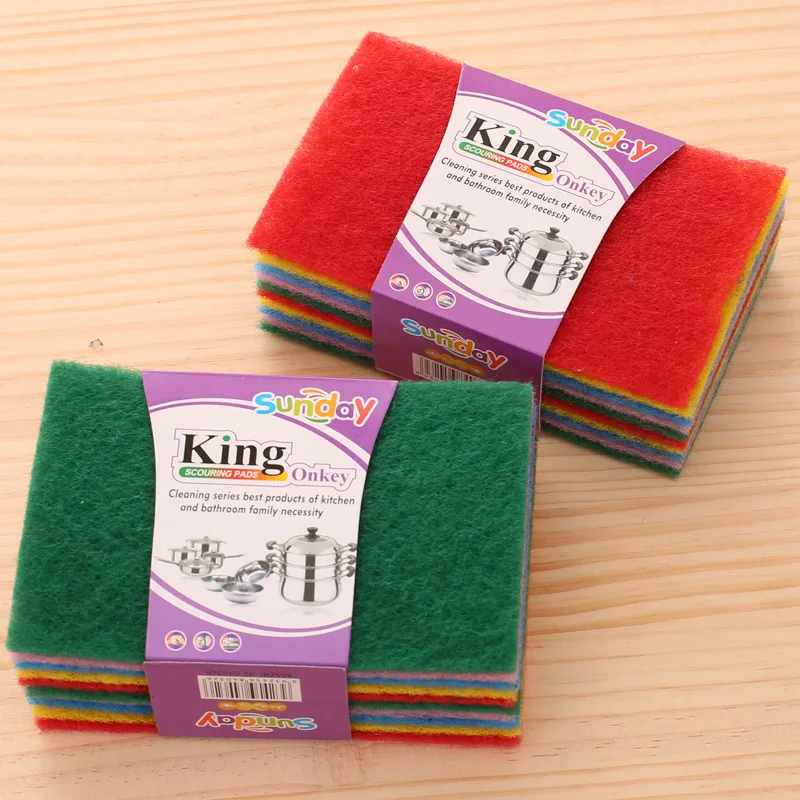 10 шт. волшебная губка Ластик уборка полотенце ткань кухонное блюдо пенные