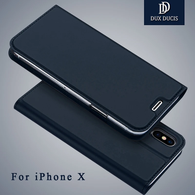 Dux Ducis чехол для iPhone XS Max Роскошный кошелек Coque X XR Чехол Флип кожаный Apple s|Чехлы-книжки| |