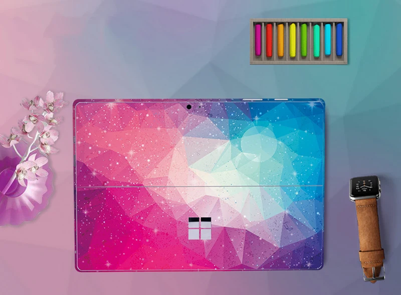 Наклейки для ноутбука для microsoft Surface Pro 5 Pro 6 Чехол для ноутбука чехол для Surface Pro 3 Pro 4 Pro 5 задняя крышка