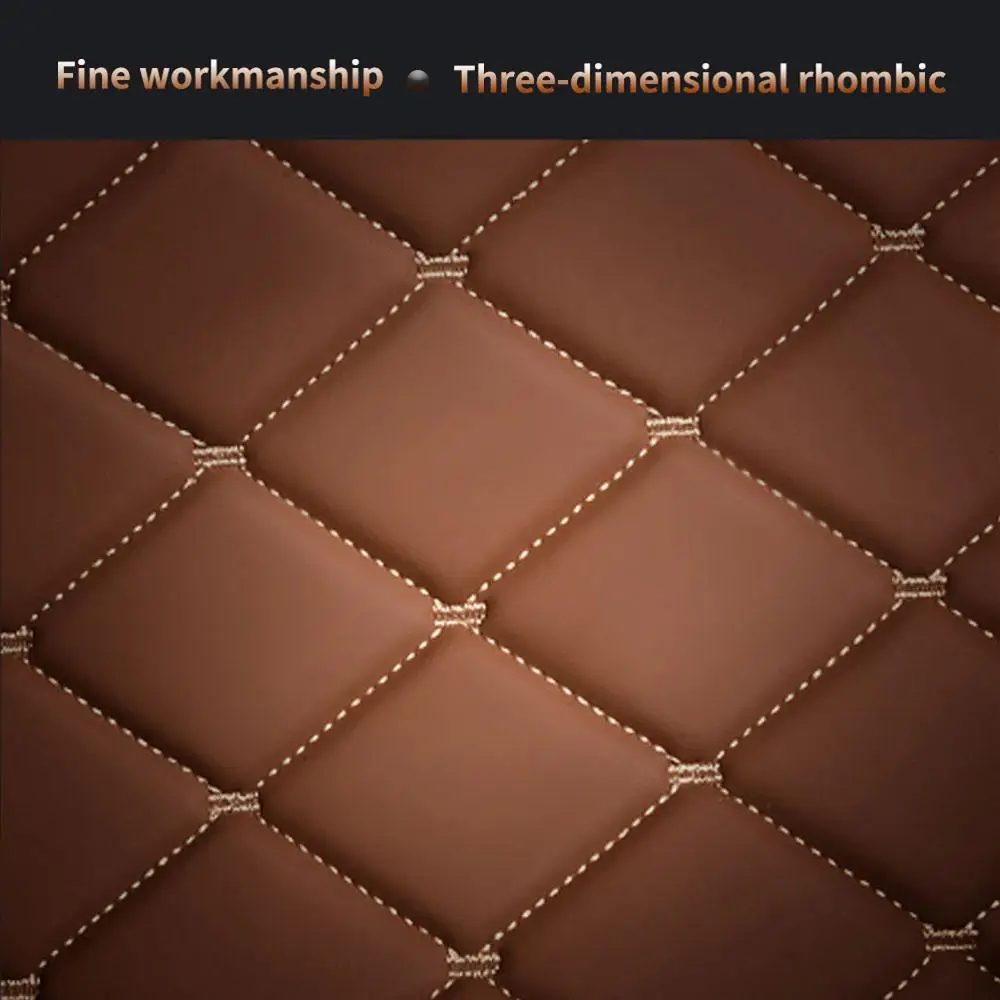 

Custom Car Floor Mats For BMW 7 Series G11/G12 740i 750i Floor Mats 2016 2017 5Seat Leather Carpet Car Styling