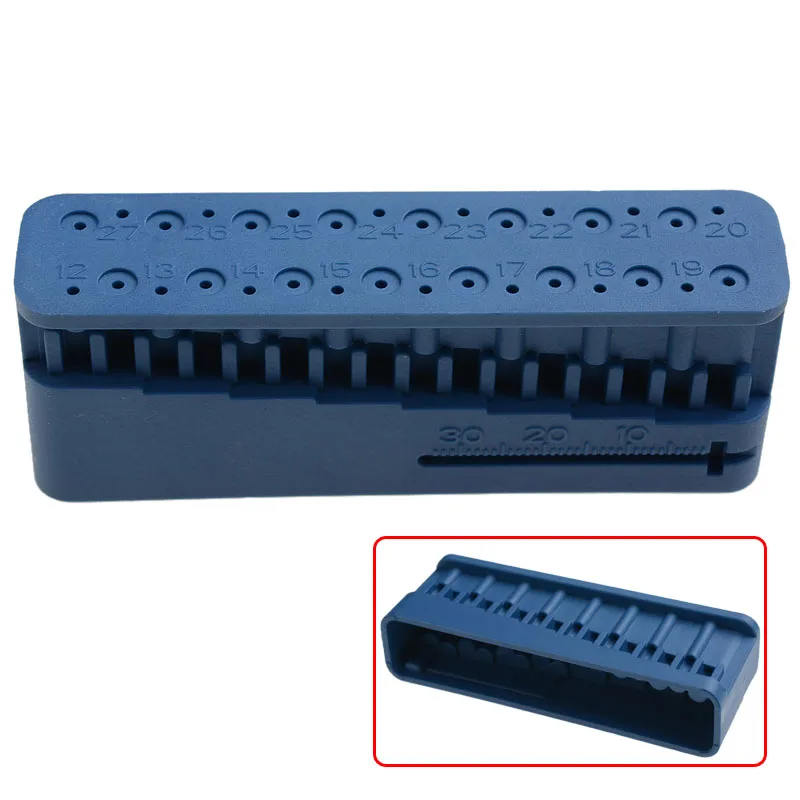 1 шт. отбеливание зубов эндо блок файлов измерительные инструменты аксессуар