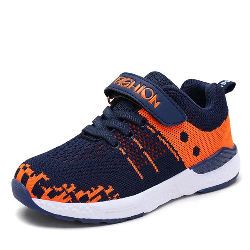 Children Casual Shoes Girls Boy Lace Up Sneakers Kids Lightweight Trainer Teen Comfort Sport Student School Footwear D0035 | Детская