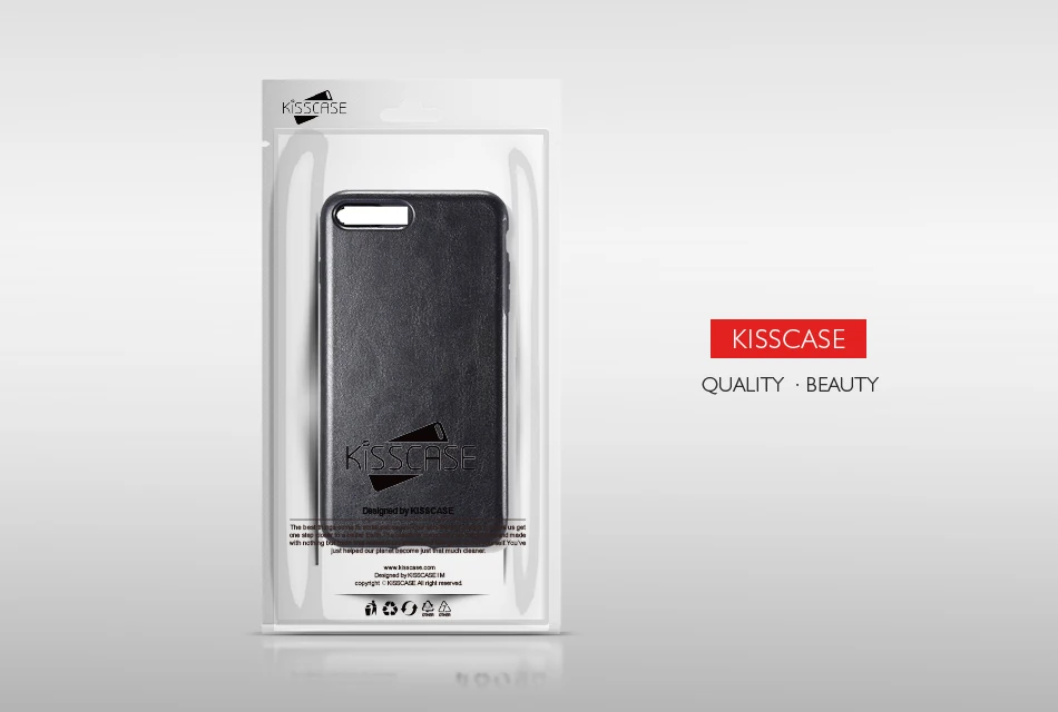 KISSCASE роскошные чехлы с рисунком Crazy Horse для iPhone X XS, деловые чехлы для iPhone 11, 6, 6 S, 7, 8 Plus, кожаные чехлы для задней панели