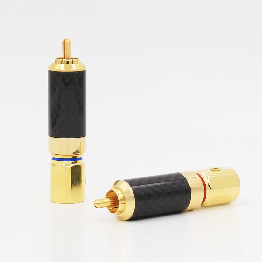 

High Performance Audio RCA Connectors speaker cable plug