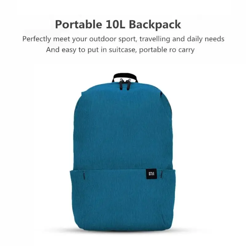 XIAOMI Красочный мини-рюкзак 10L сумки водонепроницаемые красочные спортивные нагрудные сумки унисекс для мужчин и женщин путешествия Кемпинг