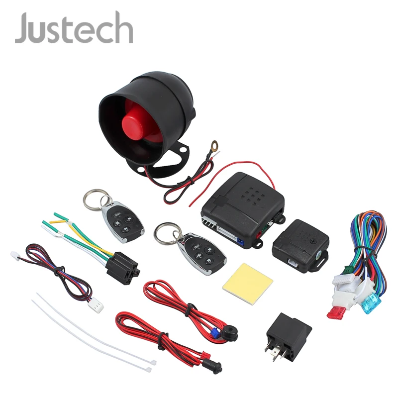 Jutech 1 способ Автомобильная сигнализация Система безопасности иммобилайзер
