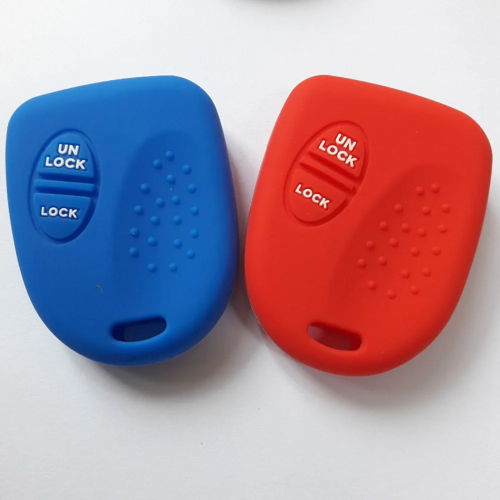 2 кнопки силиконовый пульт дистанционного управления брелок для ключей в виде