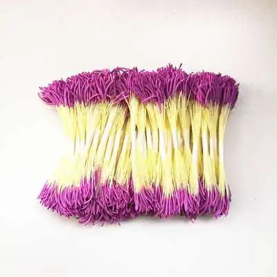 250pcs 10sets 10 наборов имитация пиона пестик цветочный инструмент помадки Сахарный цветок тычинки Жевательная паста украшение торта инструмент - Цвет: 250pcs 10sets