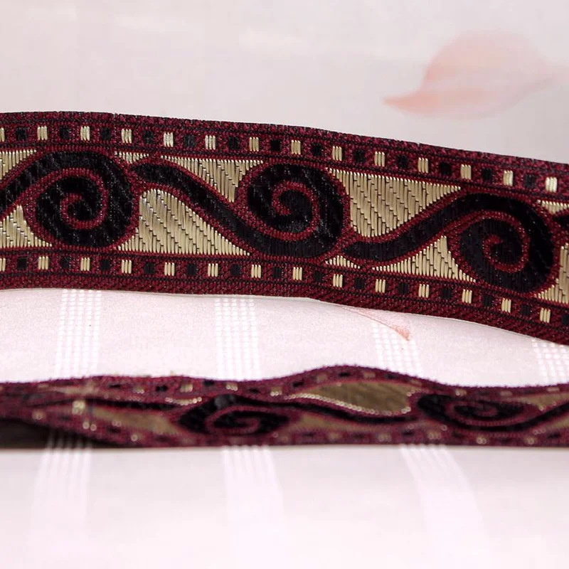 Натяжной ремешок 32 мм шириной 5 ярдов жаккардовая тесьма для сумок обувь