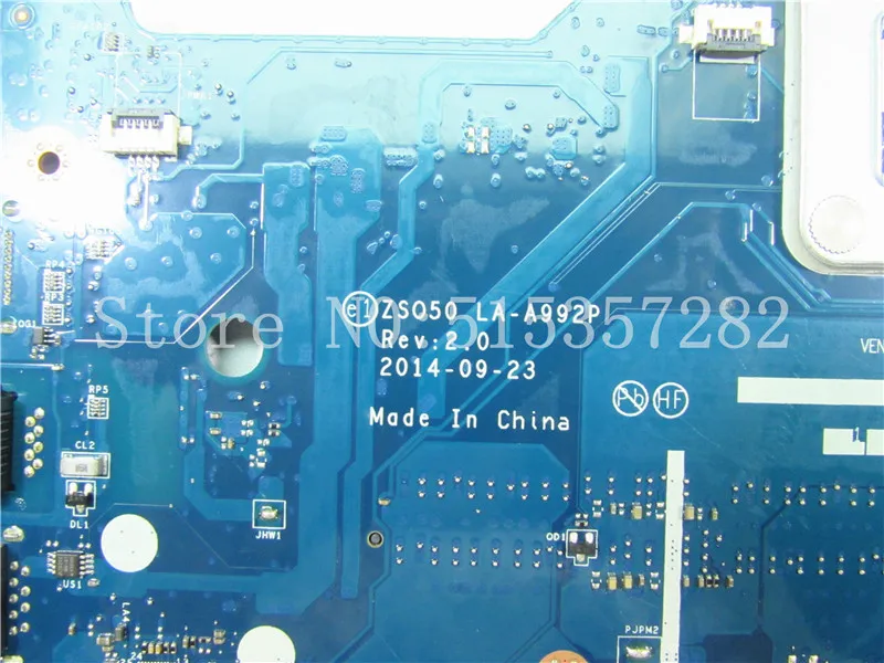 Материнская плата для ноутбука HP 15-R 792302-501 ZSO50 протестированная на работу с