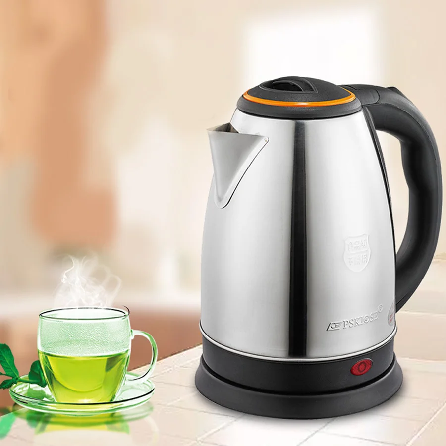 Электрический чайник для воды из нержавеющей стали мгновенный нагрев кипячения
