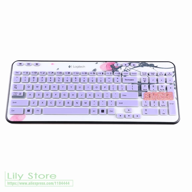 Пылезащитный силиконовый чехол для ПК Logitech MK365 MK360 K365 K360|Чехлы клавиатуры| |