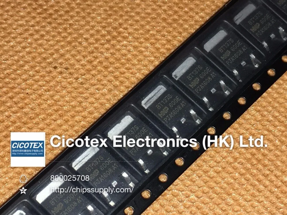 10 шт./лот BT137S-600E TO-252 TRIAC SENS GATE 600V 8A DPAK BT137S-600 BT137S 600E | Электронные компоненты и