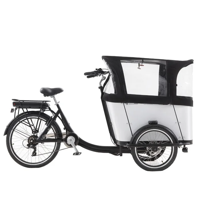 Европа Популярные bakfiets e cargo велосипед электрический для детей с дождевиком (CNF по