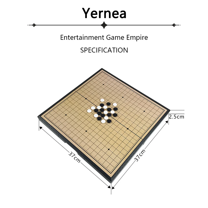 Yernea новая акриловая игра Go Рождественский подарок складная доска день рождения