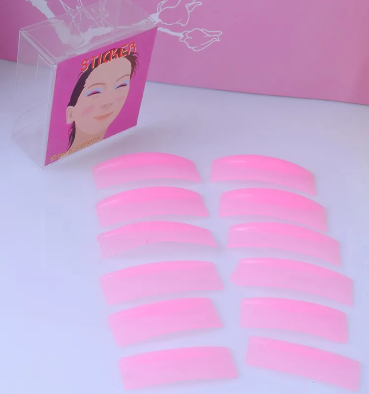 

6 Pairs/pack Reusable Affine Silicone Eye Patch For Eyelash Perming Kit Apply To Eyelash Curling Perm