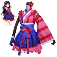 lovelivesunshine aqours ed dreamer kurosawa dia dress kimono yukata uniform outfit anime customize cosplay costumes