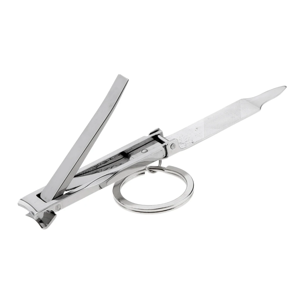 

Portable Folding Nail Clipper Fingernail and Toenail Cutter Stainless Steel Sharp Gift Set for Men and Women