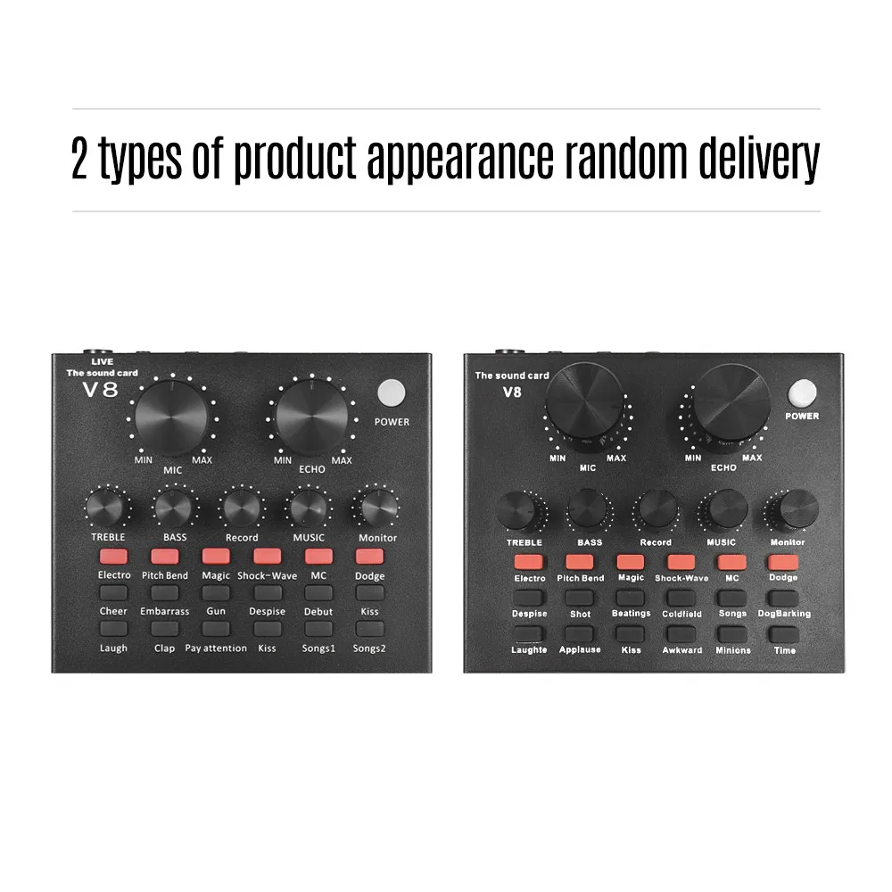 Внешняя звуковая карта для смешивания звука USB аудио интерфейс BT соединение с