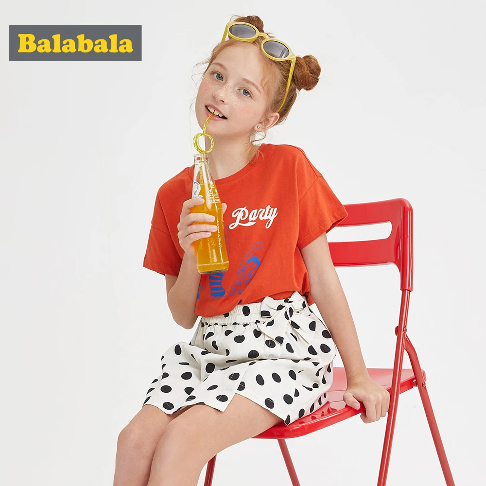 BalabalaGirls комплект летней одежды для мальчиков 2019 новая детская одежда из двух