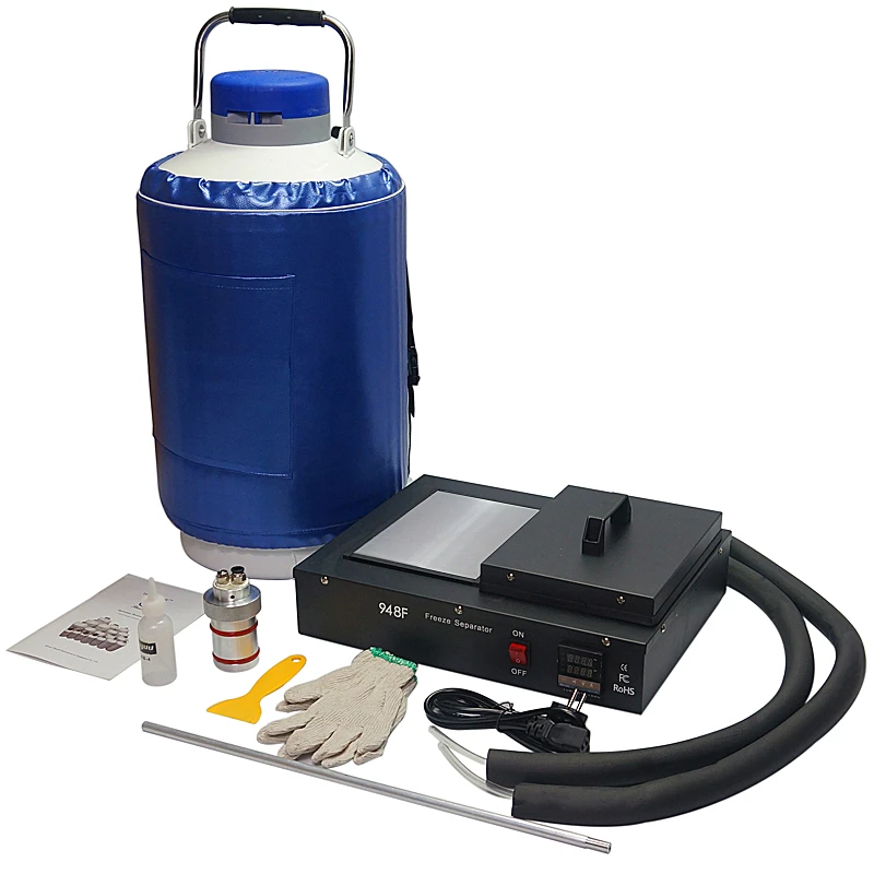 Замороженный азот зеркальный сепаратор для ЖК дисплея FS06 9 дюймов FS 06|Наборы