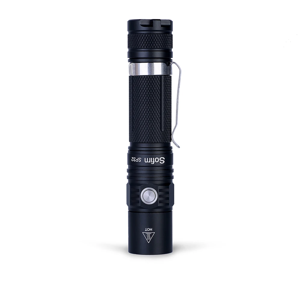 SP32 набор тактический флэш-светильник 18650 Cree светодиодный XPL2 V6 1000 люмен Мощный карманный светильник ручка светильник для велосипеда с батареей