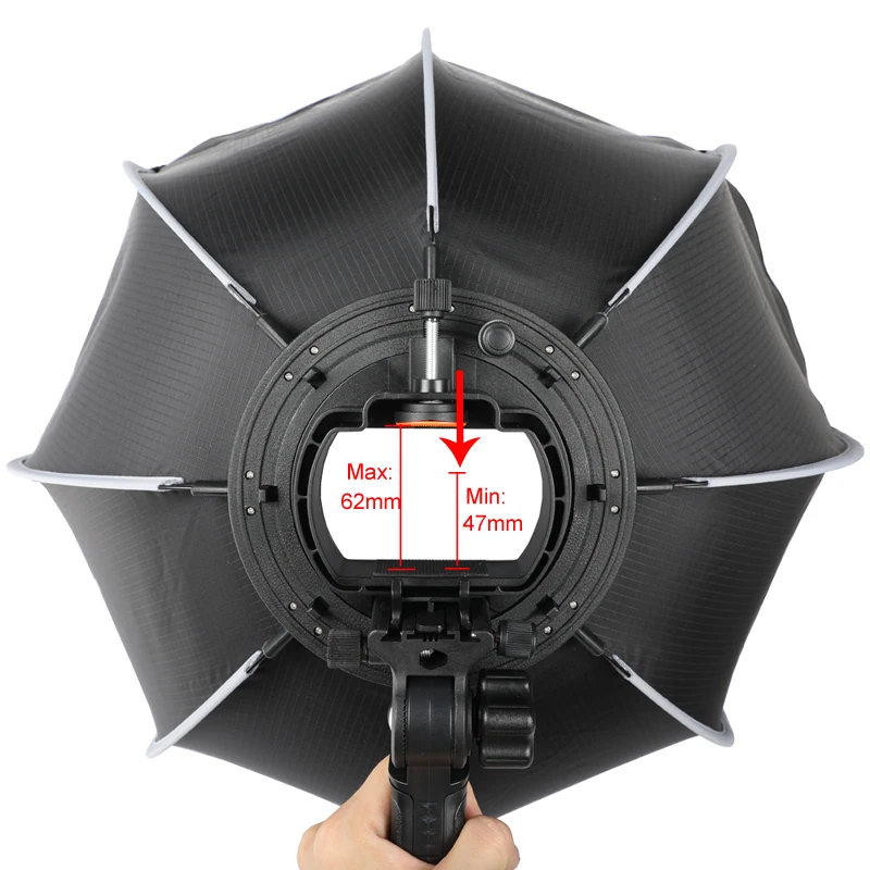 Софтбокс Triopo 65 см Photo Speedlite с сотовой сеткой для студийной портативной наружной вспышки Octagon Umbralla софтбокс для Godox Yongnuo