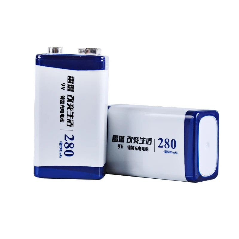 9V 280mAh Ni MH аккумуляторные батареи с зарядным устройством подходит для 2A 3A nimh/nicd