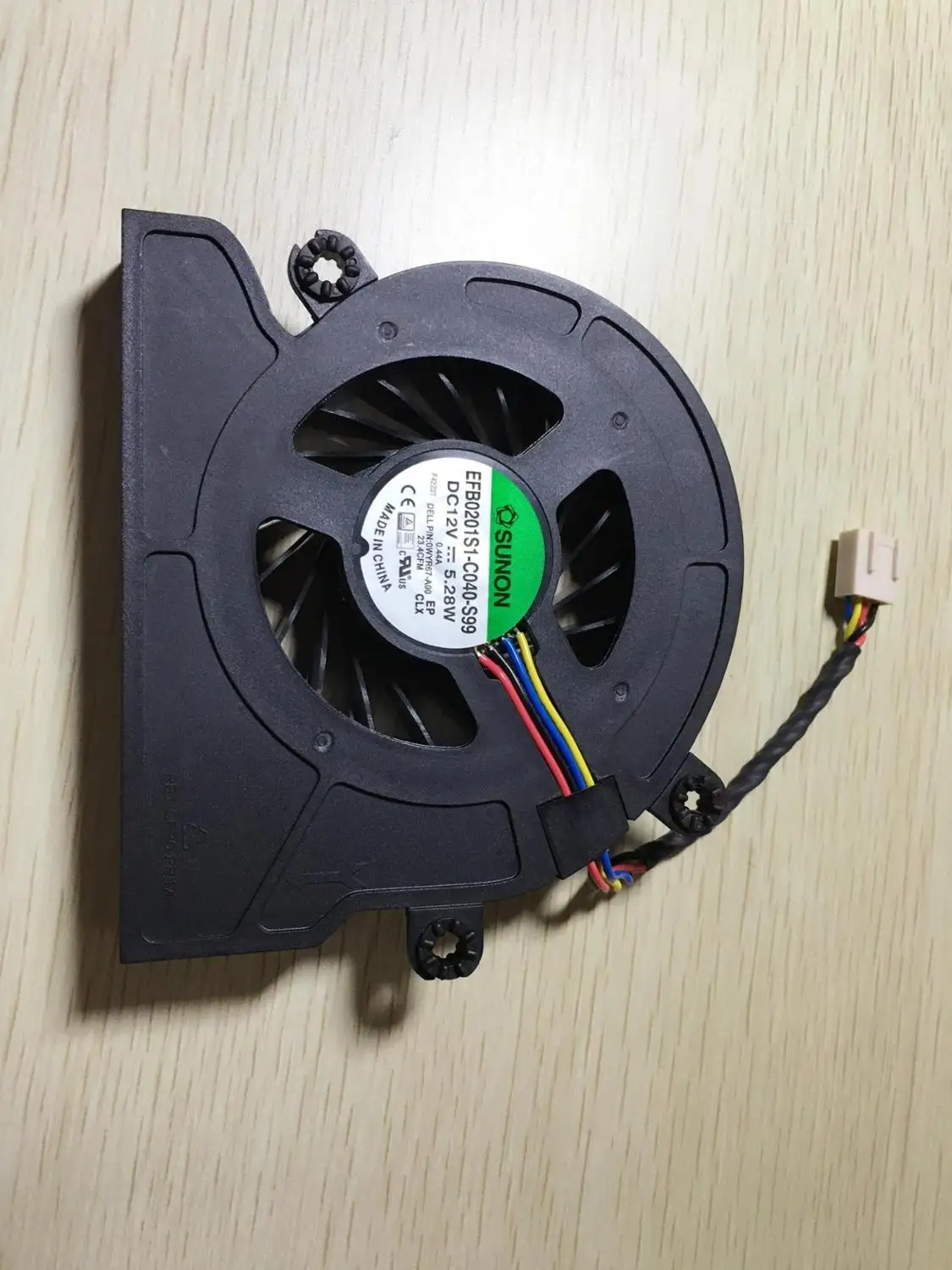 Оригинальный вентилятор для DELL optiplex 3030 aio 0WYR67 A00 BAZB1120R2U P002 EFB0201S1 C040 S99 DC 12V|Платы