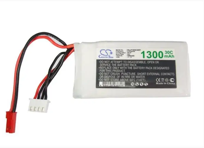 Cameron Sino 1300mAh battery for RC CS-LP1303C30RT RC Hobby Battery