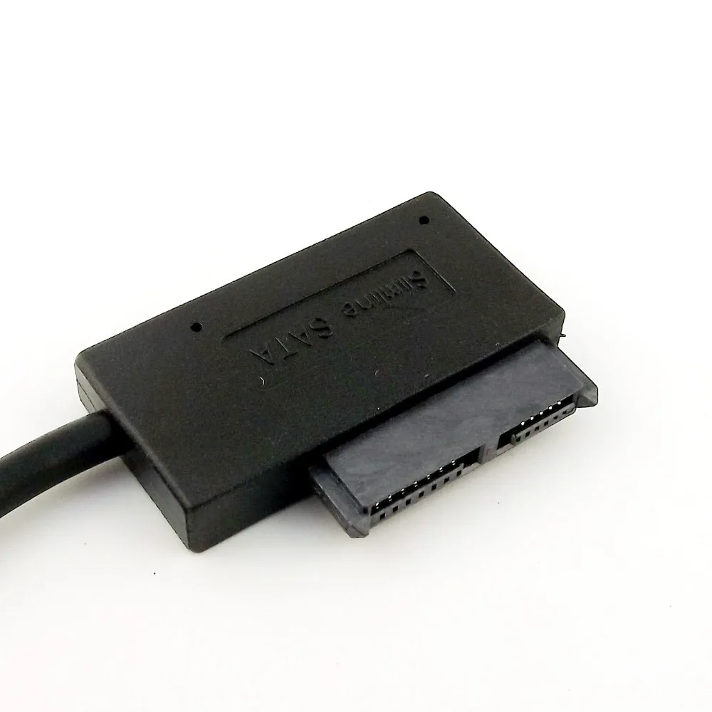 1x двойной USB 2 0 A папа преобразователь Slim SATA 7 + 6pin адаптер простой в вождении