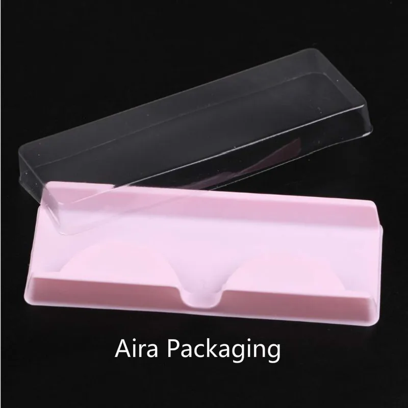 

Empty Portable Fake Eyelashes Packing Box False Eyelashes Storage Container DIY Fake Eyelashes Blister Package 100pcs/lot