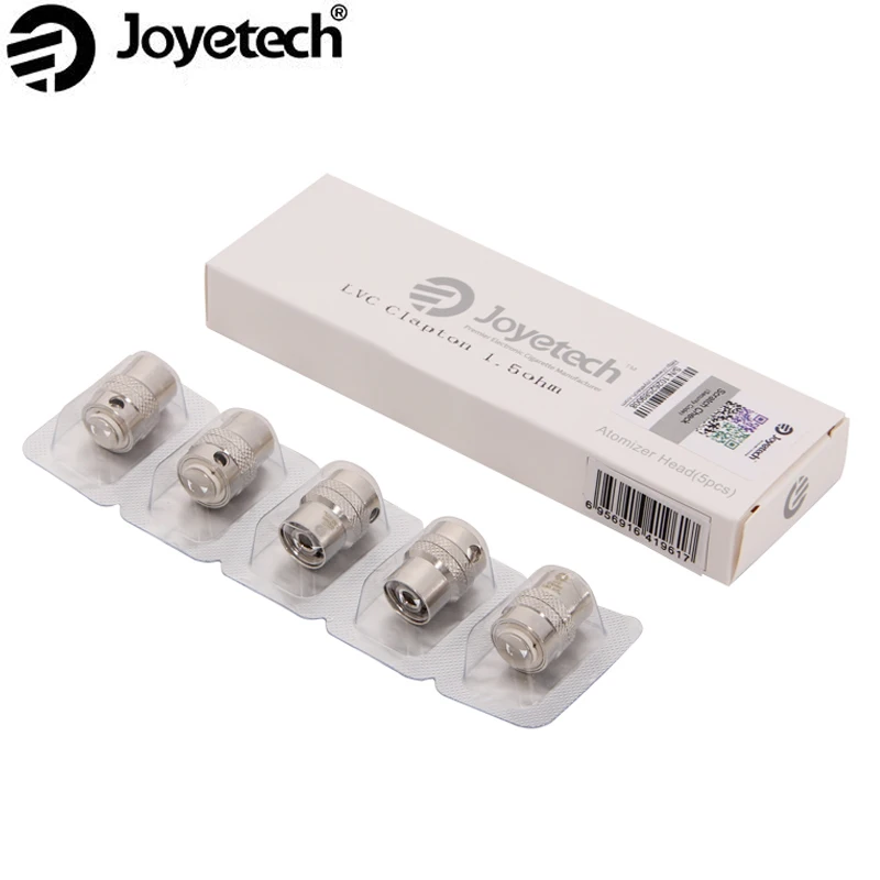 5 шт./лот Joyetech lcvc Clapton катушка 1 Ом MTL для электронной сигареты Cubis Pro атомайзер eGo Aio
